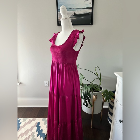 Natural Life Raspberry Maxi Dress Size Small - Picture 5 of 5